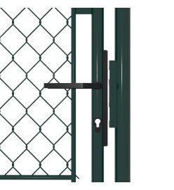 Portillon Acier 100 x 175 cm Vert