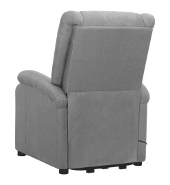 Fauteuil Gris clair Tissu