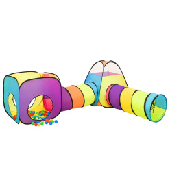 Tente de jeu pour enfants avec 250 balles Multicolore