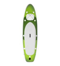 Ensemble de planche SUP gonflable Vert 300x76x10 cm