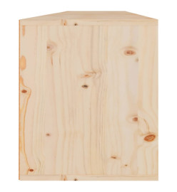 Armoires murales 2 pcs 80x30x35 cm Bois de pin massif