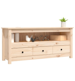 Meuble TV 114x35x52 cm Bois de pin massif