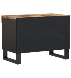 Meuble TV 60x33x43,5 cm bois massif de manguier