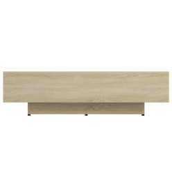 Table basse Chêne sonoma 115x60x31 cm Aggloméré