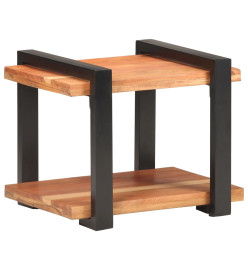 Table de chevet 50x40x40 cm Bois d'acacia massif