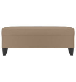 Banc Cappuccino 100x35x41 cm Similicuir