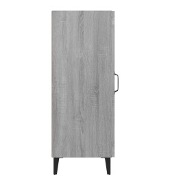 Buffet Sonoma gris 34,5x34x90 cm Bois d'ingénierie