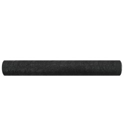 Filet brise-vue Noir 1,8x25 m PEHD 75 g/m²