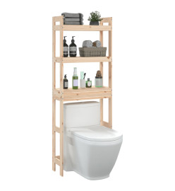 Étagère de toilette 63x26x171 cm Bois de pin massif