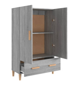 Buffet Sonoma gris 70x31x115 cm Bois d'ingénierie