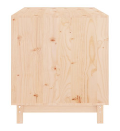 Niche pour chien 90x60x67 cm Bois de pin massif