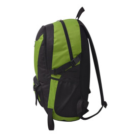 Sac à dos de randonnée 40 L noir et vert