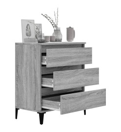 Buffet Sonoma gris 60x35x70 cm Bois d'ingénierie