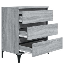 Buffet Sonoma gris 60x35x70 cm Bois d'ingénierie