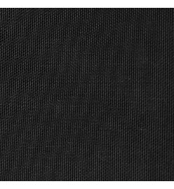 Voile de parasol Tissu Oxford rectangulaire 3,5x5 m Noir