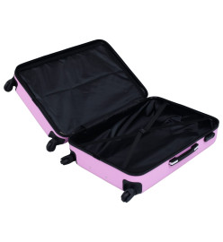 Ensemble de valises rigides 2 pcs Rose ABS