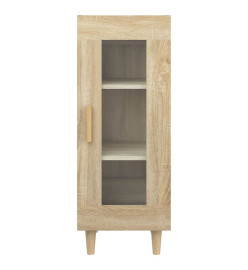 Buffet Chêne sonoma 34,5x34x90 cm Bois d'ingénierie