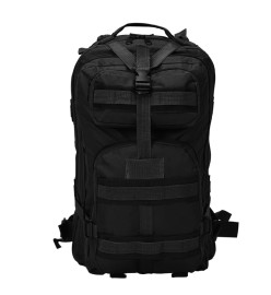 Sac à dos en style militaire 50 L Noir