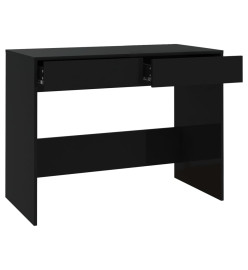 Bureau Noir 101x50x76,5 cm Aggloméré