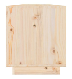 Meuble TV 110x34x40 cm Bois de pin massif