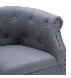 Fauteuil Gris clair Tissu