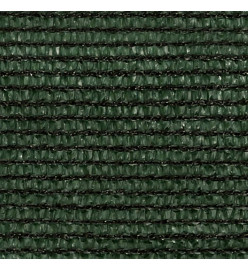 Voile d'ombrage 160 g/m² Vert foncé 2x4 m PEHD