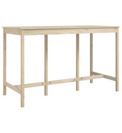 Table de bar 180x80x110 cm Bois massif de pin