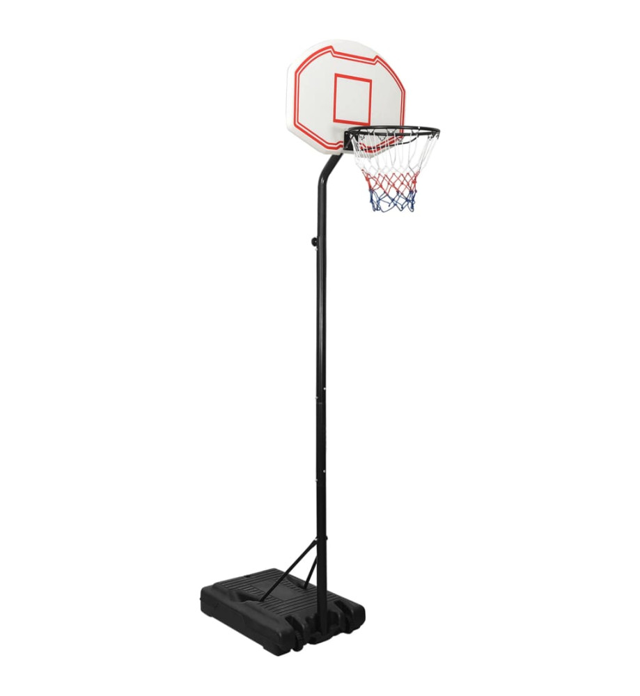 Support de basket-ball Blanc 282-352 cm Polyéthylène