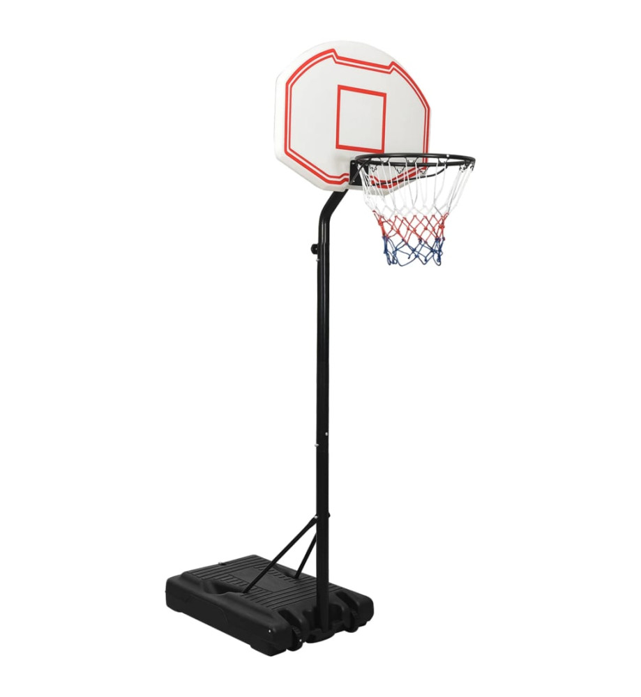 Support de basket-ball Blanc 237-307 cm Polyéthylène