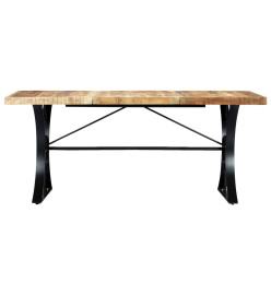 Table de salle à manger 180x90x76 cm Bois de manguier massif