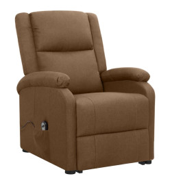 Fauteuil Marron Tissu