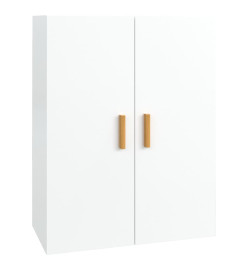 Armoire murale suspendue Blanc brillant 69,5x34x90 cm