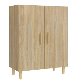 Buffet Chêne sonoma 70x34x90 cm Bois d'ingénierie