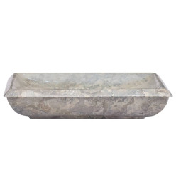 Lavabo Gris 50x35x10 cm Marbre