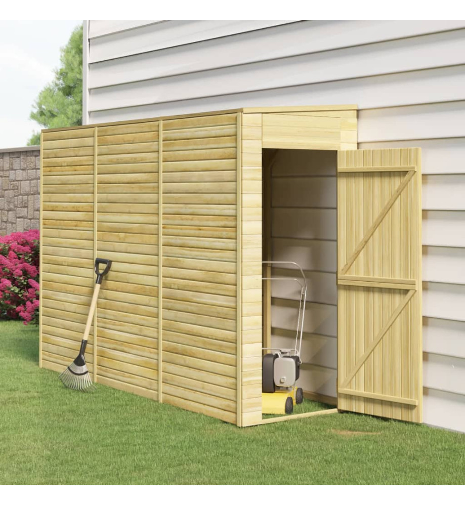 Abri de stockage de jardin 100x310x218 cm Bois de pin imprégné