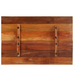 Dessus de table rectangulaire 60x90 cm 15-16 mm Bois récupéré