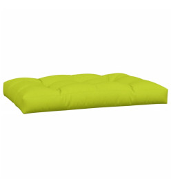 Coussins de palette 5 pcs vert vif tissu