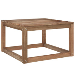 Salon de jardin 8 pcs avec coussins Crème