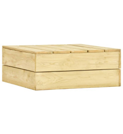 Salon de jardin 3 pcs Bois de pin imprégné