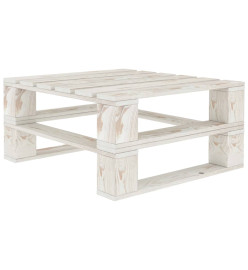 Salon palette de jardin 6 pcs avec coussins anthracite bois