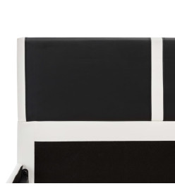 Lit et matelas mousse à mémoire de forme Similicuir 90x200 cm