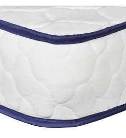 Lit et matelas mousse à mémoire de forme Similicuir 90x200 cm