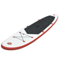 Ensemble de planches SUP gonflables Rouge et blanc