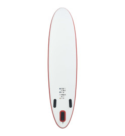 Ensemble de planches SUP gonflables Rouge et blanc