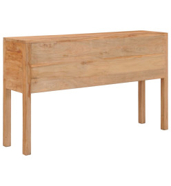 Buffet 125x30x75 cm bois de teck massif