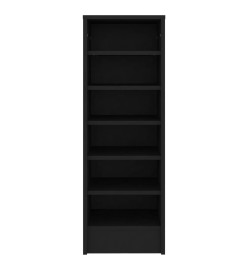 Armoire à chaussures Noir 31,5x35x90 cm Aggloméré