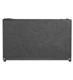 Housse de salon de jardin 8 œillets 125x55x75 cm rectangulaire