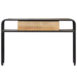 Table console 118 x 30 x 75 cm Bois de manguier massif