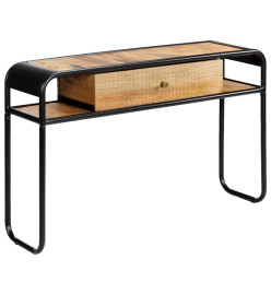 Table console 118 x 30 x 75 cm Bois de manguier massif