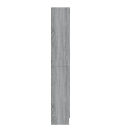 Armoire à vitrine Sonoma gris 82,5x30,5x185,5cm Bois ingénierie